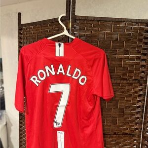 Cristiano Ronaldo Manchester United Retro Jersey